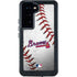 MLB Atlanta Braves Game Ball Galaxy S24 Waterproof Case